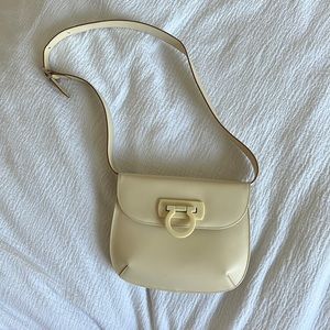 Salvatore Ferragamo Trifolio Shoulder Bag NEW WITH TAGS